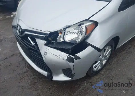 2015 Toyota Yaris Le из США, поврежденный, VIN VNKJTUD33FA022866